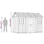 Keter Abri de jardin Oakland 1175 anthracite