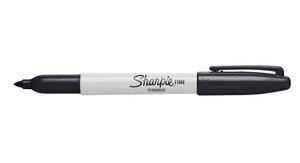Marqueur permanent FINE Pointe Ronde Noir x 12 SHARPIE