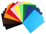 Papier épais de couleur 220g A4 10 couleurs assorties