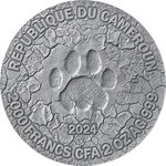 THE GRACE OF LIONESS Circle of Life 2 Once Argent Monnaie 2000 Francs Cameroon 2024