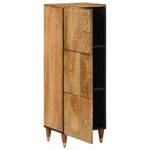 vidaXL Buffet 40x33x110 cm bois de manguier massif