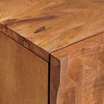 vidaXL Cabinet de chevet avec tiroir 2 Pièces Marron 40 x 33 x 46 cm