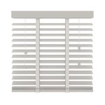 Decosol Store horizontal Bois 50 mm 100x180 cm Blanc
