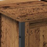 vidaXL Cabinet de Lavabo Bois Ancien 60 x 35 x 60 cm Bois d'ingénierie