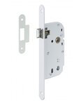 THIRARD - Serrure encastrable pour porte intérieure  axe 50mm  bouts ronds  blanc - THIRARD