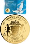 Pièce de monnaie en Or 1000 Francs g 0.031 (1/1000 oz) Millésime  PEACE DOVE 1/1000