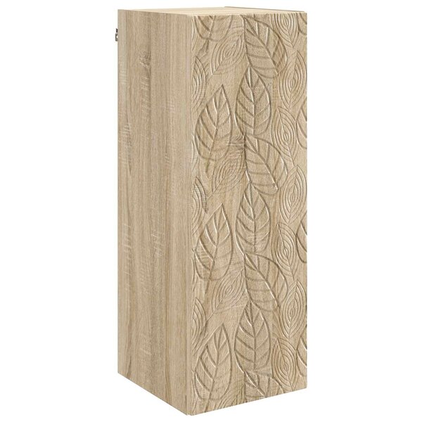 vidaXL Armoire Murale 33 x 34 5 x 90 cm Bois d'ingénierie Chêne Sonoma