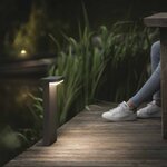 Philips mygarden borne lumineuse led bustan 2x4 5 w anthracite 1648593p0