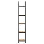 vidaXL Étagère chêne artisanal 40 x 30 x 183 cm Bois d'ingénierie