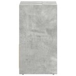 vidaXL Armoire de salle de bain Gris béton 60x33x61 cm Bois ingénierie
