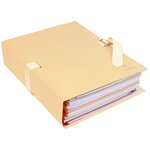 Chemises à sangle dos extensible 12 cm 24 x 32 Mastic EXACOMPTA