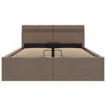 vidaXL Cadre de lit à rangement hydraulique sans matelas 120x200 cm