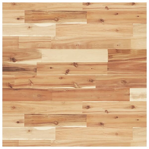 vidaXL Dessus de table carré 60x60x2 cm bois massif d'acacia