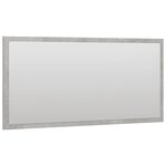 vidaXL Ensemble de meubles de salle de bain 2 Pièces gris béton