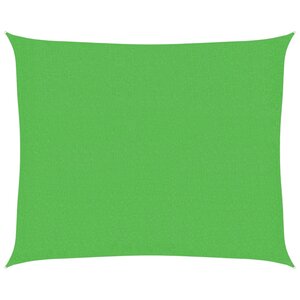 vidaXL Voile d'ombrage 160 g/m² Vert clair 2 5x3 m PEHD