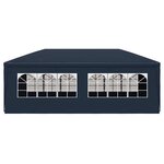 vidaXL Tente de réception 3 x 6 m Bleu