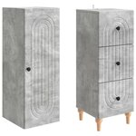 vidaXL Ensemble de Meubles 2 Pièces 33 x 34 5 x 90 cm Bois d'ingénierie