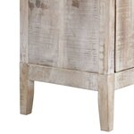 vidaXL Buffet 160x40x76 cm Bois massif de manguier
