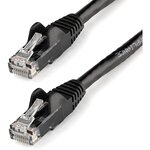 Startech.com câble réseau cat6 gigabit utp sans crochet de 15m - cordon ethernet rj45 anti-accroc - m/m - noir