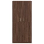 vidaXL Garde-robe Chêne marron 90x52x200 cm Bois d'ingénierie