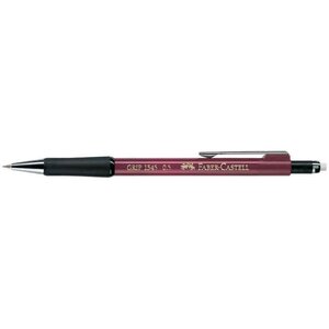 Portemine GRIP 1345 Diam 0 5mm Rouge métallisé x 12 FABER-CASTELL