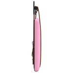 vidaXL Tête de lit suspendue Avec lumière LED Rose PU antique
