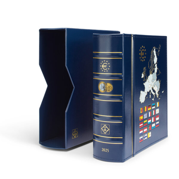 Album Vista annuel pour les monnaies euros 2025.