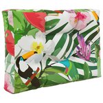 vidaXL Coussin de canapé d'extérieur 2 Pièces coloré Polyester