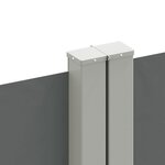 vidaXL Auvent latéral rétractable Anthracite 140x1200 cm