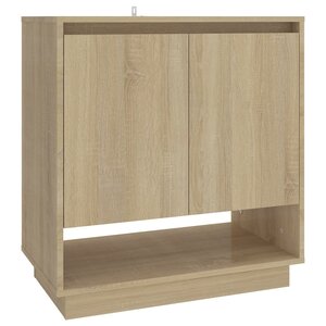 vidaXL Buffet Chêne sonoma 70x41x75 cm Bois d'ingénierie