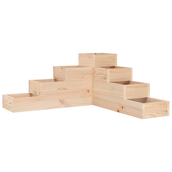 vidaXL Jardinière 4 niveaux 80 5x79x36 cm bois de pin massif