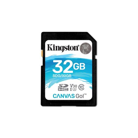 Carte mémoire Secure Digital (SD) Kingston 32 Go Canvas Go! SDHC Class 10