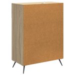 vidaXL Buffet Chêne Sonoma 66 x 34 5 x 90 cm Bois d'ingénierie