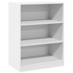 vidaXL Garde-robe blanc 77x48x102 cm bois d'ingénierie