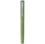 PARKER VECTOR XL Stylo roller  laque verte métallisée sur laiton  recharge noire pointe fine  Coffret cadeau