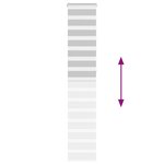 vidaXL Store zèbre gris clair largeur du tissu 40 9 cm polyester