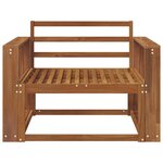 vidaXL Sofa de milieu extérieur Naturel