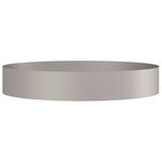 vidaXL Anneau de jardinière Marron 120 x 120 x 20 cm Acier Corten