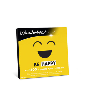 Coffret cadeau - WONDERBOX - Be Happy