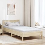 vidaXL Matelas Blanc 200 x 100 cm Mousse