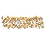 vidaXL Treillis de feuille d'érable artificiel extensible 5 Pièces