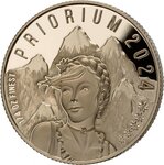 Pièce de monnaie en Gold - Iridium - Palladium - Rhodium - Platinum 25 Dollars g 7.77 (1/4 oz) Millésime 2024 Autitium PRIORIUM