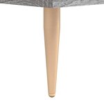 vidaXL Table de chevet sonoma gris 40x35x47 5 cm bois d’ingénierie