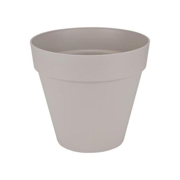 Pot de fleurs rond Loft Urban Ø 20 cm - Gris chaud