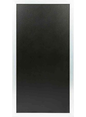 Cloison / Tableau / Pare vue MULTI BOARD Tableau noir Cadre Blanc 60 x 115 cm SECURIT