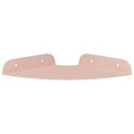 vidaXL Étagère flottante avec étagère 2 Pièces Rose 15 x 15 x 2 cm