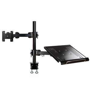 Newstar support de bureau réglable pour moniteur 10"-27" 10-43 cm noir