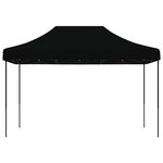 vidaXL Tente de fête Noir 279 x 410 x 315 cm Tissu Oxford