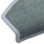 vidaXL Tapis d'escalier auto-adhésifs 15 pièces 80 x 24 5 x 3 5 cm
