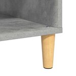 vidaXL Table basse Gris béton 102 x 55 x 35 cm Bois d'ingénierie